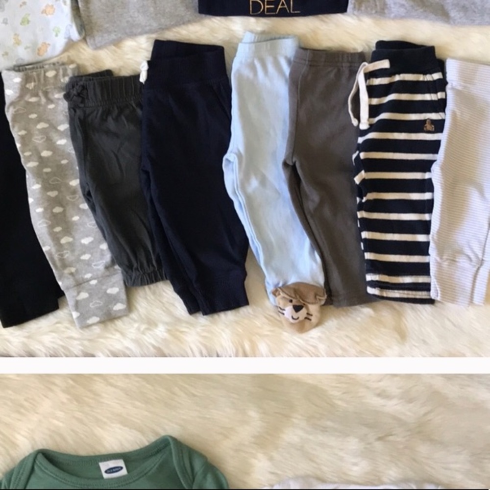 Baby Boys 0-3 Months pants bundle